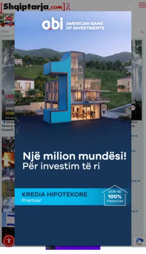 Albanian News and Current Affairs Coverage screenshot