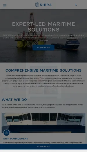 Siera Marine Management for Maritime and Offshore Operations screenshot