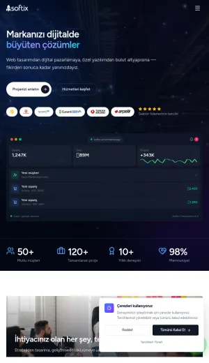 Softix Digital Agency for Web Design and E Commerce screenshot