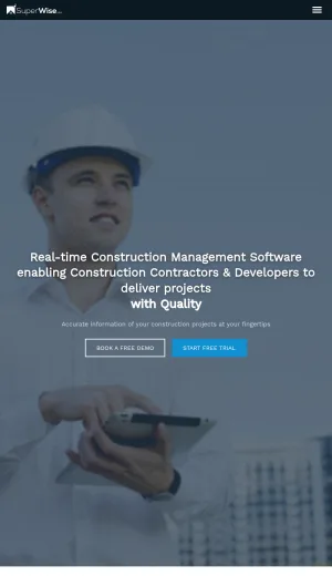 SuperWise AI Construction Management Software screenshot