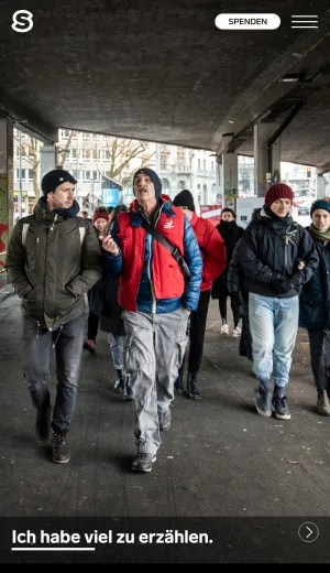 Surprise: Swiss Street Magazine and Social Support Organization screenshot