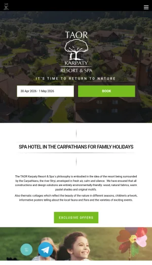 TAOR Karpaty Resort and Spa screenshot
