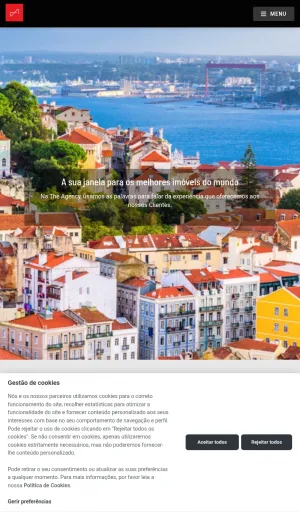 The Agency Portugal Luxury Real Estate screenshot