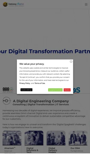Gateway Digital Consulting and Engineering Services screenshot