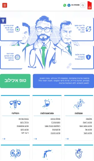 Top Ichilov Private Medical Clinic in Tel Aviv screenshot