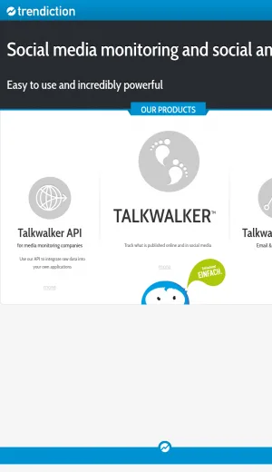 Trendiction News and Social Media Data Crawling screenshot