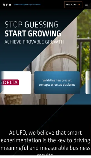 UFO Performance Marketing Agency screenshot