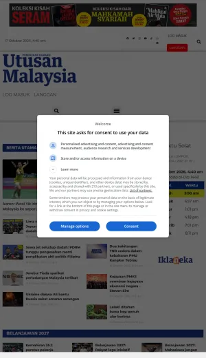 Utusan Malaysia News and Current Affairs screenshot