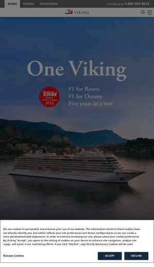 Viking River Cruises and Premium Cruise Vacations screenshot