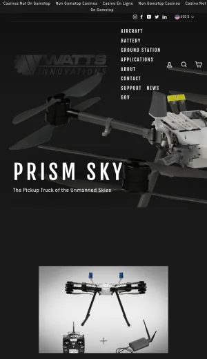 Watts Innovations Industrial Drones and Control Systems screenshot