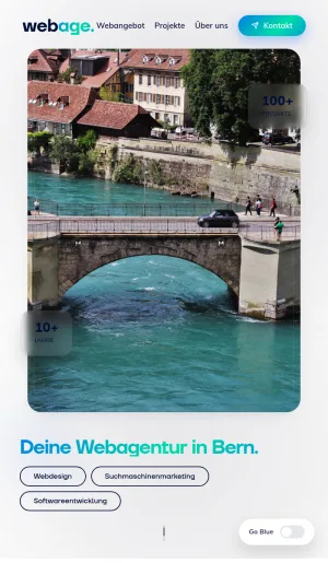 webage Bern Web Agency for Web Design and SEO screenshot