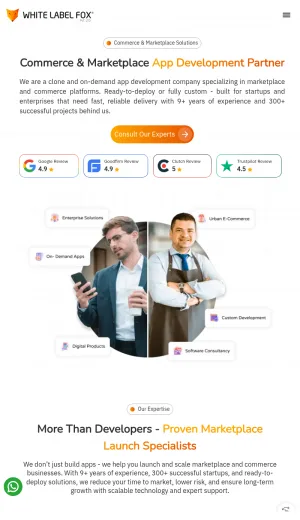 White Label Fox Clone App and On-Demand Software Development screenshot