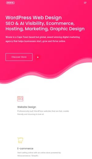 Woww Digital Agency screenshot