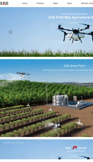 XAG Agricultural Drones and Farm Automation screenshot