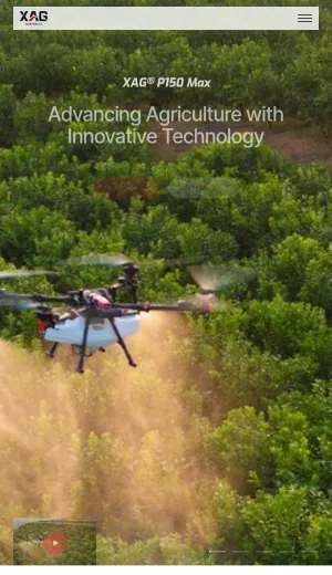 XAG Australia Agricultural Drones and Precision Farming Solutions screenshot