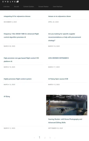 XDynamics Drone and Aerospace Technology screenshot