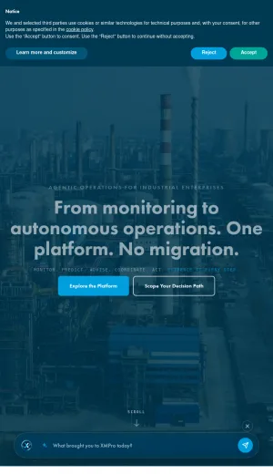 XMPro Industrial Operations Platform screenshot