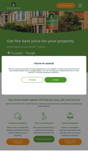 Your Move Estate and Letting Agency screenshot