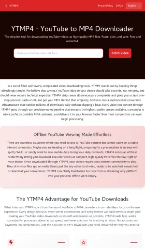 YTMP4 YouTube to MP4 Converter screenshot
