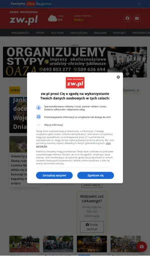 Ziemia Wschowska Local News and Community Portal screenshot